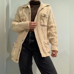 Pendleton 100% wool cardigan